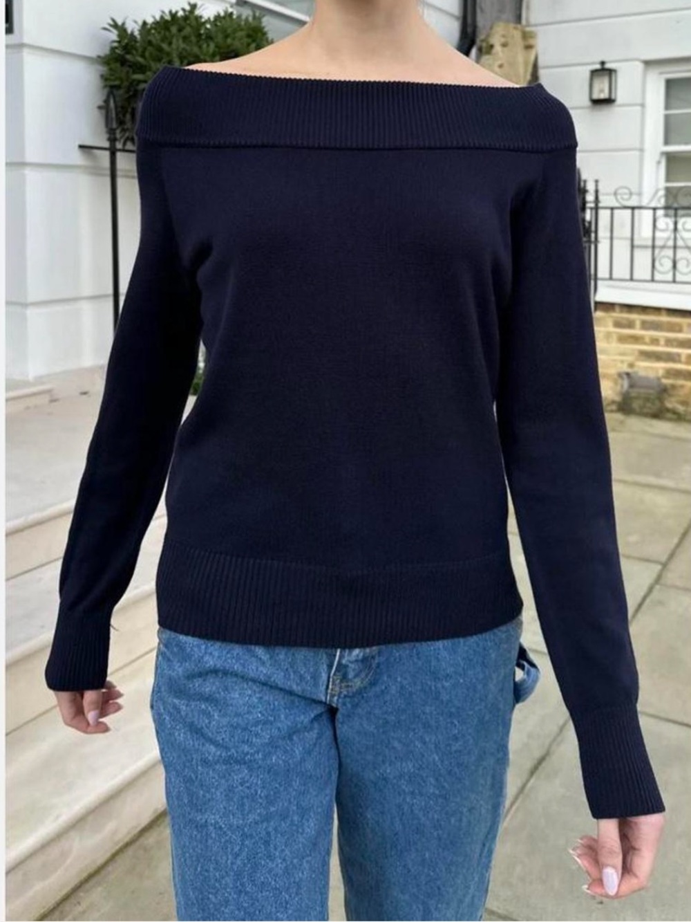 Brandy Renata Off the Shoulder Sweater